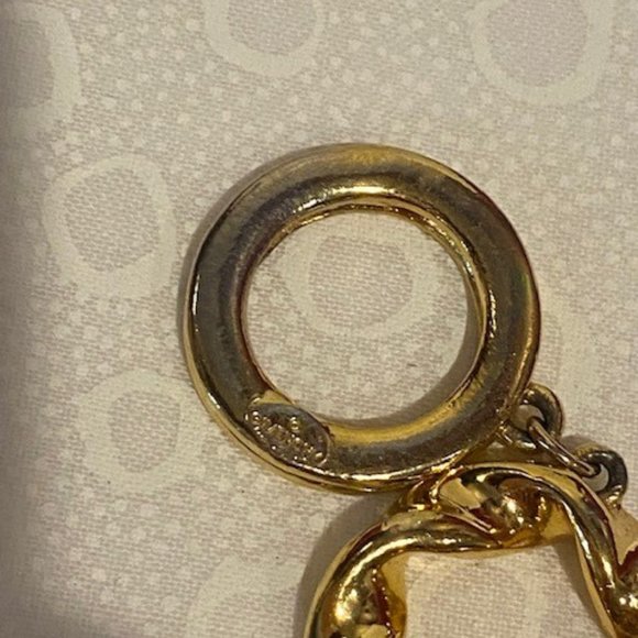 VTG GIVENCHY Gold Tone Link Bracelet - Picture 8 of 8